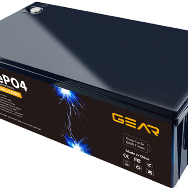 фотографія gear lifepo4 12.8v / 150 ah (1920wh) - lifepo4 акумуляторна батарея 12.8в 150агод фотографія gear lifepo4 12.8v / 150 ah (1920wh) - lifepo4 акумуляторна батарея 12.8в 150агод