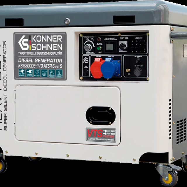 фотографія konner&sohnen ks 9300de-1/3 atsr super s (euro v) - дизельний генератор 7.5 квт фотографія konner&sohnen ks 9300de-1/3 atsr super s (euro v) - дизельний генератор 7.5 квт