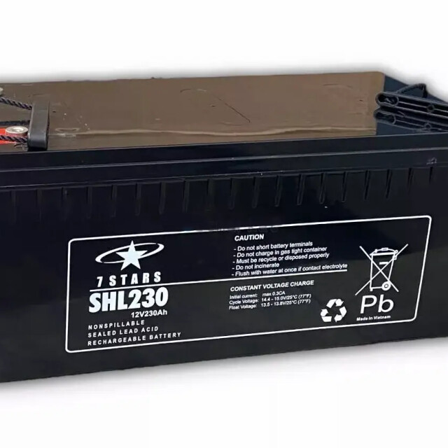фотография 7 stars shl 230-12 - 230ah 12v