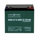 фотография аккумулятор тяговый logicpower lp 6-dzm-20 ah №4