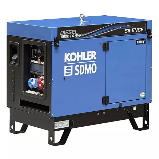 фотографія sdmo diesel 6500 тa silence avr c5 - дизельний генератор 5 квт фотографія sdmo diesel 6500 тa silence avr c5 - дизельний генератор 5 квт