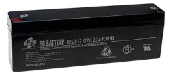 фотография BB Battery BP 2,3-12/T1 - аккумулятор 2,3Ач 12В фотография BB Battery BP 2,3-12/T1 - аккумулятор 2,3Ач 12В