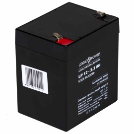 Акумулятор AGM LogicPower LP 12V - 3.3 Ah Silver