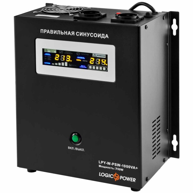 фотографія logicpower lpy-w-psw-1000va+(700вт)10a/20a - дбж із правильною синусоїдою фотографія logicpower lpy-w-psw-1000va+(700вт)10a/20a - дбж із правильною синусоїдою