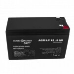 фотография аккумулятор agm logicpower lp 12v - 8 ah silver №1