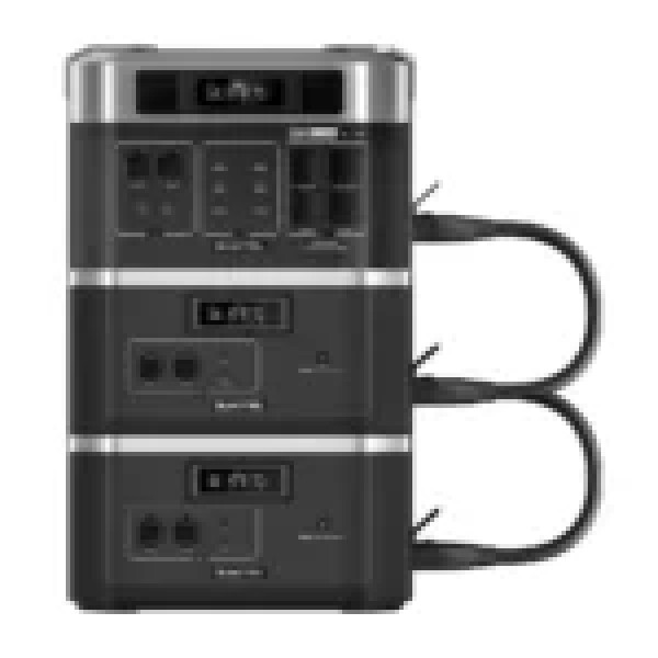 фотография OUKITEL BP2000E PRO + 2xB2000 - Комплект резервного питания Oukitel на 6144 Вт·ч: зарядная станция BP2000E PRO (2048 Вт·ч/3600 Вт) и 2 дополнительные батареи B2000 (2048 Вт·ч)