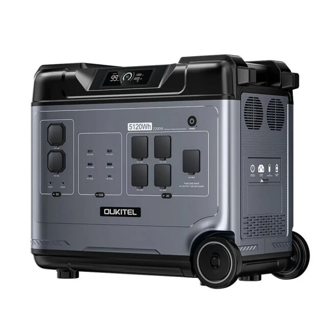 фотография oukitel p5000e pro - портативная зарядная станция 5120 вт·ч / 4000 вт фотография oukitel p5000e pro - портативная зарядная станция 5120 вт·ч / 4000 вт