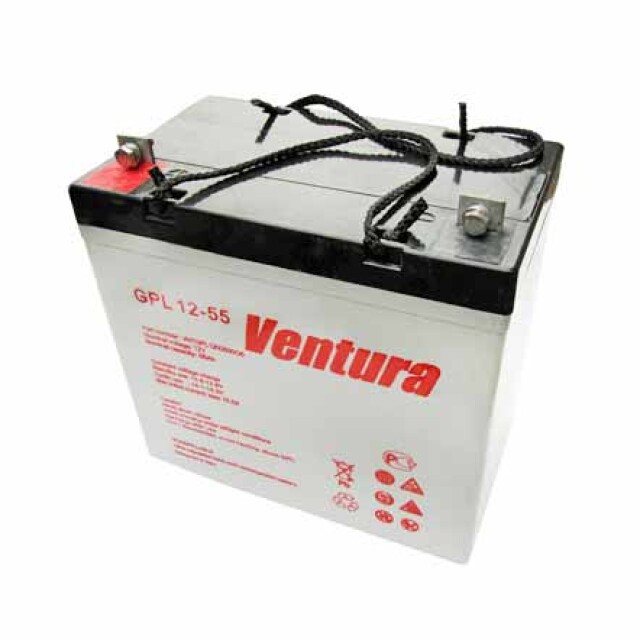 фотографія ventura gpl 12-55 - акумулятор 55ah 12v фотографія ventura gpl 12-55 - акумулятор 55ah 12v