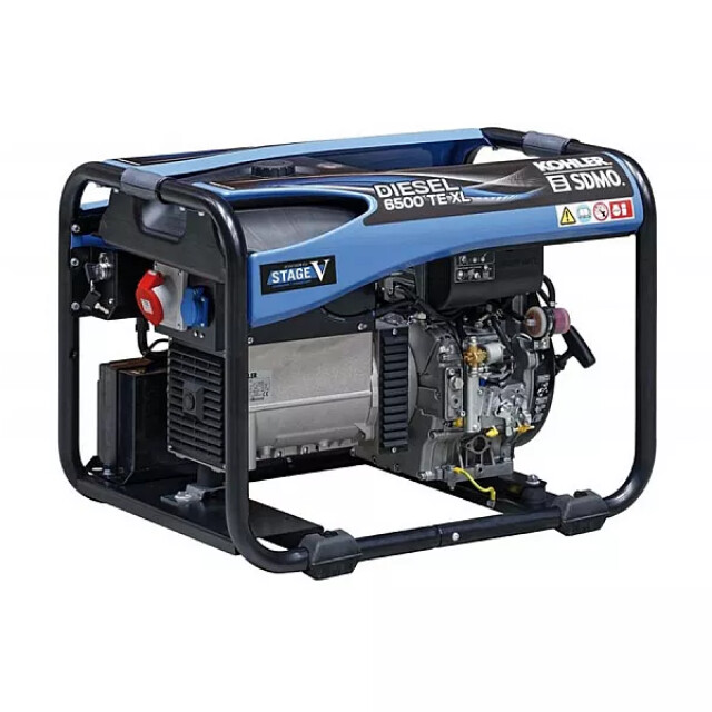 фотография sdmo diesel 6500 te xl m- дизельный генератор 6 квт