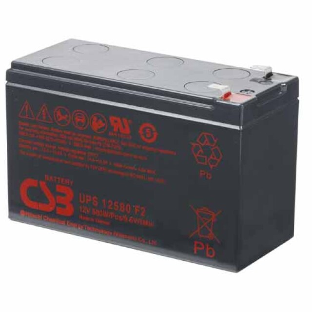 фотография csb ups12580 - аккумулятор 10ah 12v