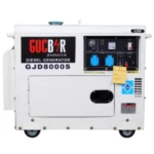 фотография GUCBIR GJD8000S - дизельный однофазный генератор 8 кВт в кожухе фотография GUCBIR GJD8000S - дизельный однофазный генератор 8 кВт в кожухе