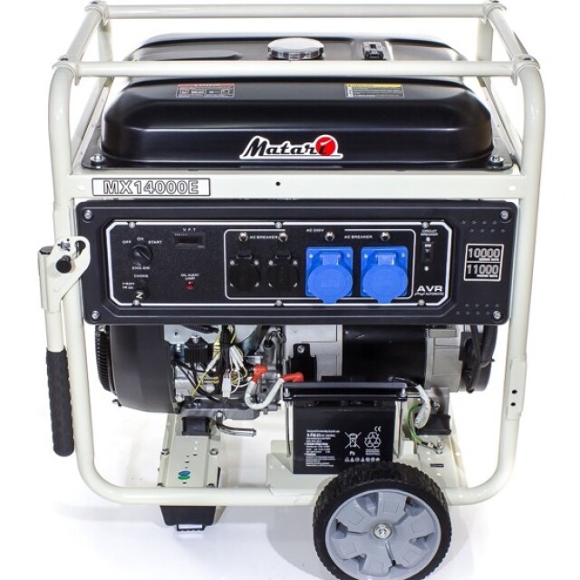 фотография matari mx14000e бензиновый генератор 10 квт фотография matari mx14000e бензиновый генератор 10 квт