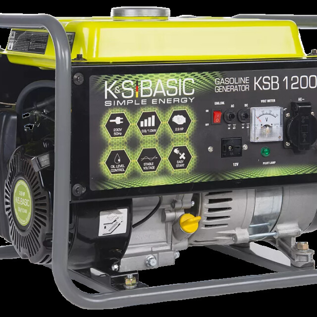 фотография konner&sohnen basic ksb 1200с - бензиновый генератор 1 квт фотография konner&sohnen basic ksb 1200с - бензиновый генератор 1 квт