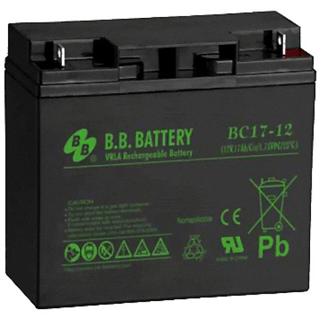 фотография bb battery bс 17-12 - аккумулятор 17ач 12в