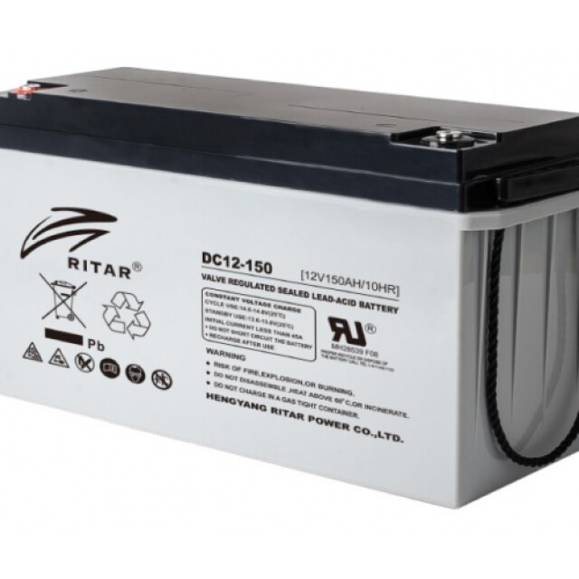 фотография аккумулятор для бесперебойника ritar dc12-150, gray case, 12v 150ah фотография аккумулятор для бесперебойника ritar dc12-150, gray case, 12v 150ah