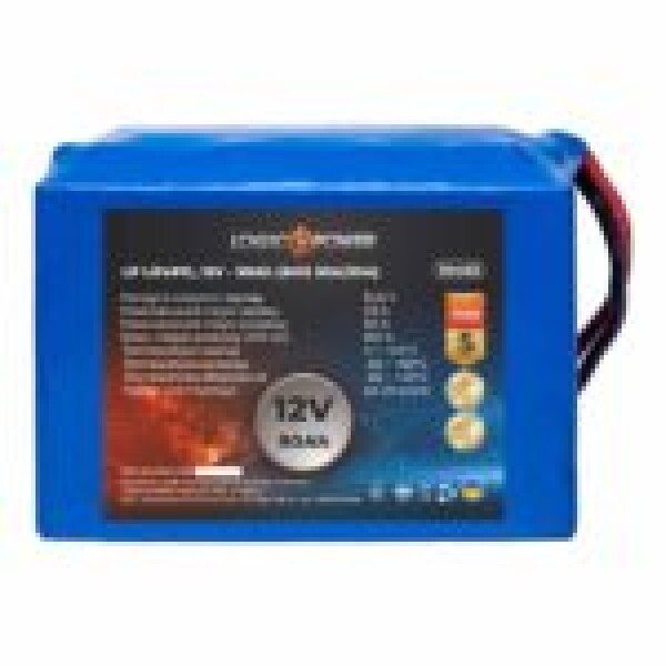 фотографія Акумулятор LiFePO4 LogicPower 12V - 90 Ah (BMS 50A/25A)