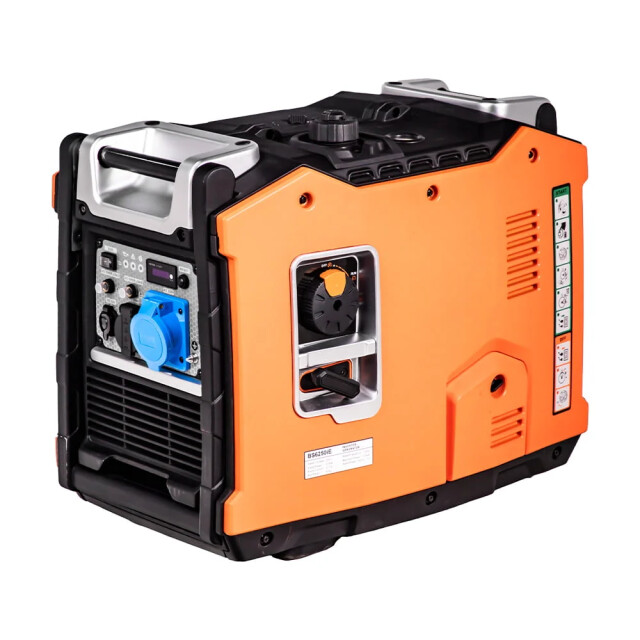 фотография bison bs6250ie - генератор бензиновый инверторный 5 квт