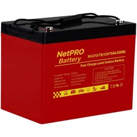 Аккумулятор NetPRO HLC 12-75 - Lead Carbon GEL