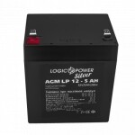 фотографія акумулятор agm logicpower lp 12v - 5 ah silver №1