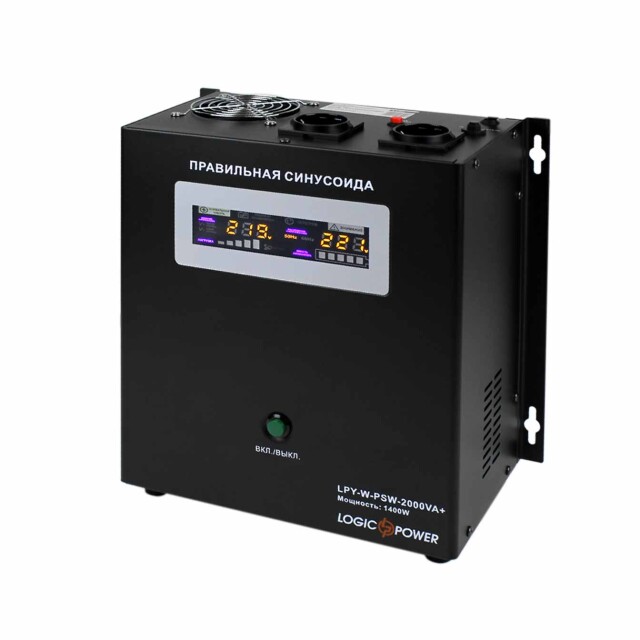 фотографія logicpower lpy-w-psw-2000va+ (1400вт)10a/20a - дбж із правильною синусоїдою фотографія logicpower lpy-w-psw-2000va+ (1400вт)10a/20a - дбж із правильною синусоїдою