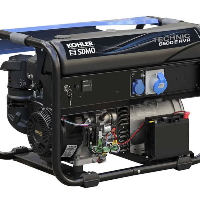 фотография sdmo technic 6500e - бензогенератор 6.5 квт фотография sdmo technic 6500e - бензогенератор 6.5 квт