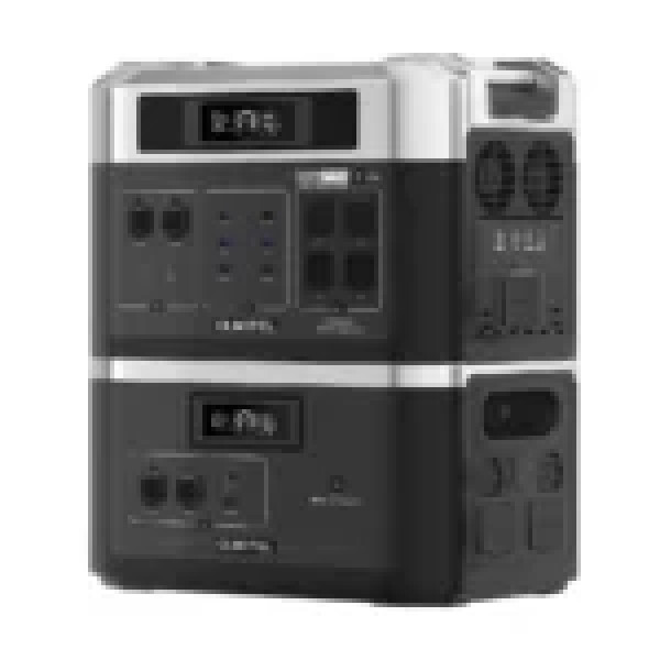 фотография OUKITEL BP2000E PRO + B2000 - Комплект резервного питания Oukitel на 4096 Вт·ч: зарядная станция BP2000E PRO (2048 Вт·ч/3600 Вт) и дополнительная батарея B2000 (2048 Вт·ч)