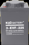 фотография kijo gy3-evf-225g 6v 225ah - аккумуляторная батарея для электромобилей 225ач №1 фотография kijo gy3-evf-225g 6v 225ah - аккумуляторная батарея для электромобилей 225ач №1