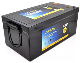 Аккумулятор Vipow LiFePO4 51,2V 50Ah со встроенной ВМS платой 40A