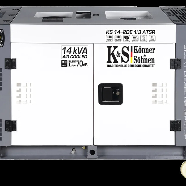 фотография konner&sohnen ks 14-2de 1/3 atsr - дизельная электростанция 11 квт фотография konner&sohnen ks 14-2de 1/3 atsr - дизельная электростанция 11 квт