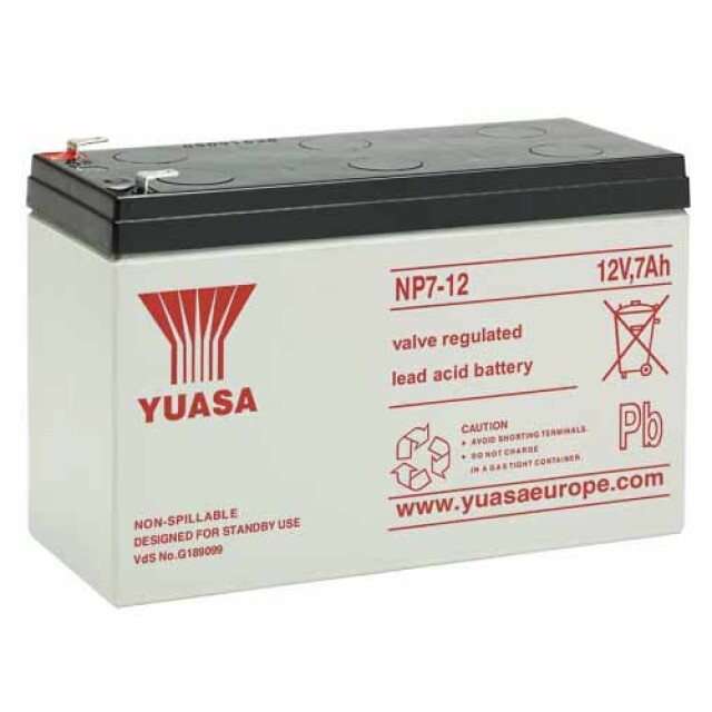 фотографія yuasa np7-12l - акумулятор 7ah 12v фотографія yuasa np7-12l - акумулятор 7ah 12v