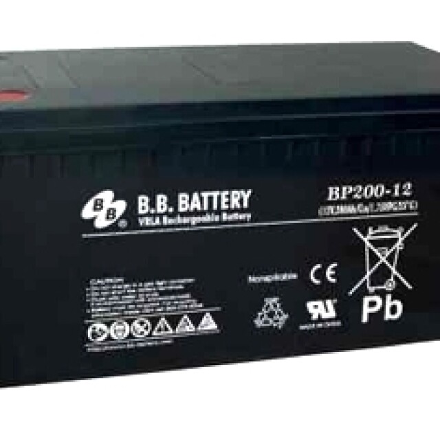 фотографія bb battery bp 200-12/b10 - акумулятор 200аг 12в фотографія bb battery bp 200-12/b10 - акумулятор 200аг 12в