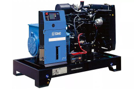 SDMO J77K - дизельний генератор 62 кВт відкритого типу