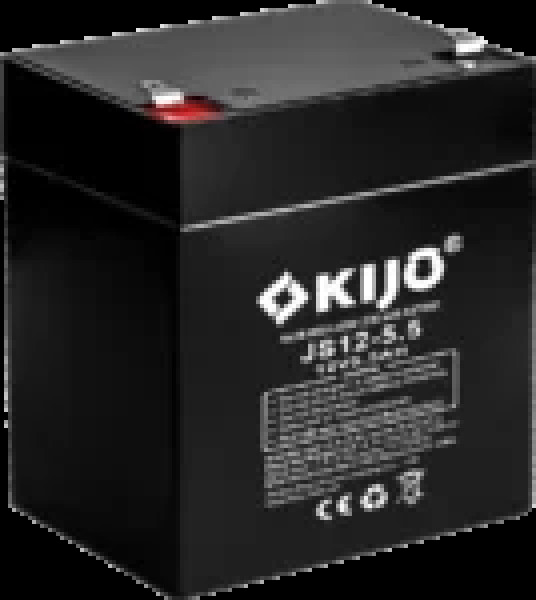 фотография KIJO JS12-5.5 12V 5.5Ah - Универсальный AGM аккумулятор 5.5Ач