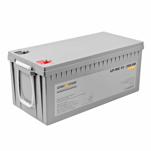 фотография аккумулятор мультигелевый logicpower lp-mg 12v - 200 ah silver фотография аккумулятор мультигелевый logicpower lp-mg 12v - 200 ah silver