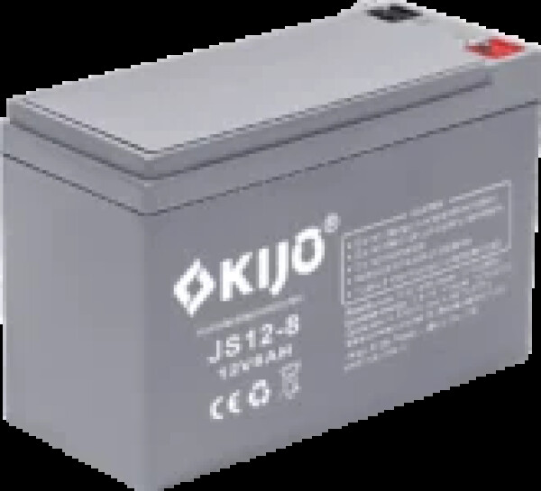 фотография KIJO JS12-8, 12V 8Ah - Универсальный AGM аккумулятор 8Ач