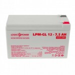 фотографія акумулятор гелевий logicpower lpm-gl 12v - 7.5 ah №2 фотографія акумулятор гелевий logicpower lpm-gl 12v - 7.5 ah №2