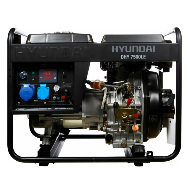фотографія hyundai dhy 7500le - генератор дизельний 6 квт