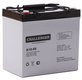Challenger A12-55 - акумулятор 55Аг 12В