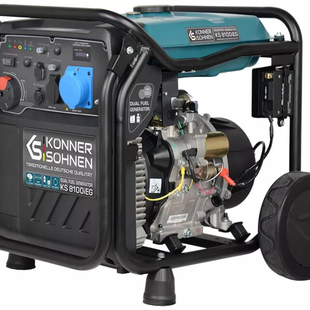 фотография konner&sohnen ks 8100i eg - инверторный газо-бензиновый генератор 8 квт фотография konner&sohnen ks 8100i eg - инверторный газо-бензиновый генератор 8 квт