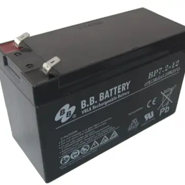 фотографія bb battery bp 7.2-12/t2 - акумулятор 7.2аг 12в