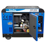 фотографія enersol skds-8eb - дизельний генератор 8 квт у кожусі №1 фотографія enersol skds-8eb - дизельний генератор 8 квт у кожусі №1