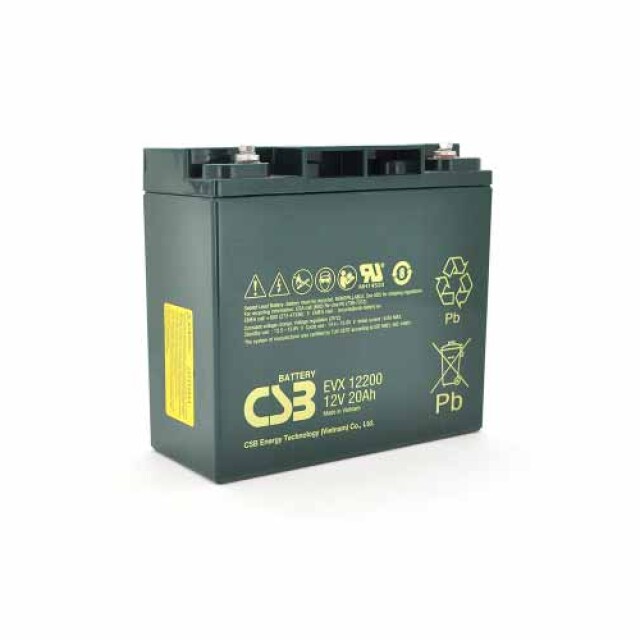 фотография csb evx12200 - аккумулятор 20ah 12v