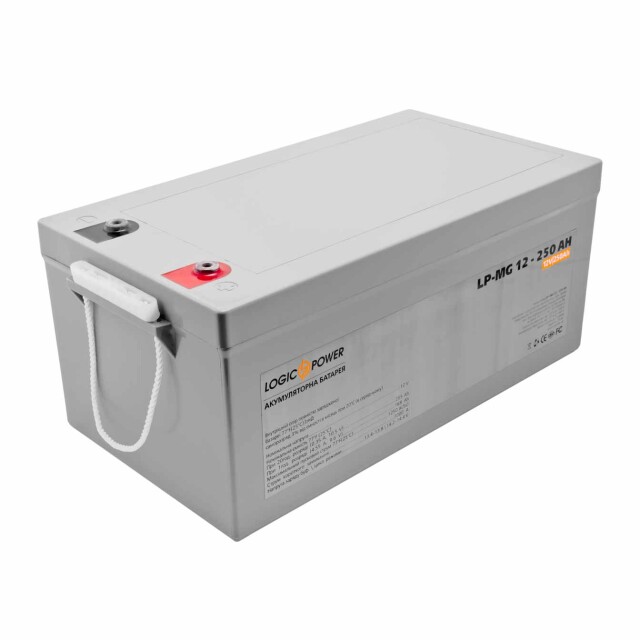 фотография аккумулятор мультигелевый logicpower lp-mg 12v - 250 ah silver фотография аккумулятор мультигелевый logicpower lp-mg 12v - 250 ah silver