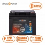 фотографія акумулятор lifepo4 logicpower 12v - 60 ah (bms 50a) пластик №1 фотографія акумулятор lifepo4 logicpower 12v - 60 ah (bms 50a) пластик №1