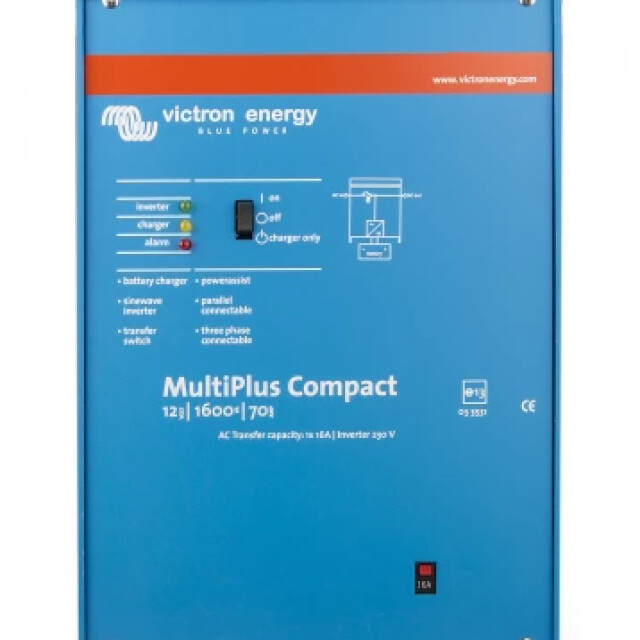 фотография victron energy multiplus c 12/1200/50-16 - гибридный инвертор 1.2 ква фотография victron energy multiplus c 12/1200/50-16 - гибридный инвертор 1.2 ква