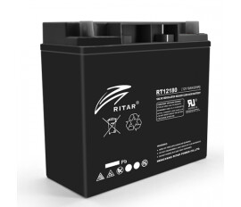 Акумулятор для безперебійника RITAR RT12180B, Black Case, 12V 18Ah