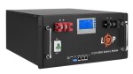 фотография акумулятор lp lifepo4 48v (51,2v) - 100 ah (5120wh) (smart bms 100a) с lcd rm №1 фотография акумулятор lp lifepo4 48v (51,2v) - 100 ah (5120wh) (smart bms 100a) с lcd rm №1