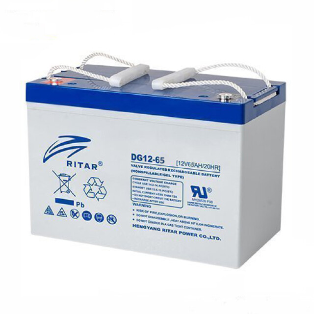 фотография аккумулятор ritar gel dg12-65, gray case, 12v 65ah фотография аккумулятор ritar gel dg12-65, gray case, 12v 65ah
