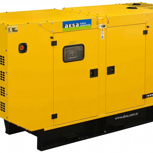 фотографія aksa apd-165a - дизельний генератор 130 квт у кожусі