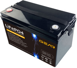 GEAR LiFePo4 25.6V / 50 Ah (1280Wh) - LiFePO4 акумуляторна батарея 25.6В 50Агод